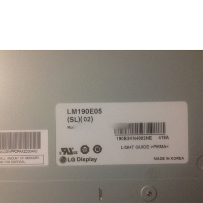 19.0 LG LM190E05-SL02 LVDS tft LCD 모니터를 위해 조금씩 움직이세요
