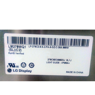 LM270WQ1-SLC2 LG 27.0은 LCD 텔레비전 모니터 패널로 조금씩 움직입니다