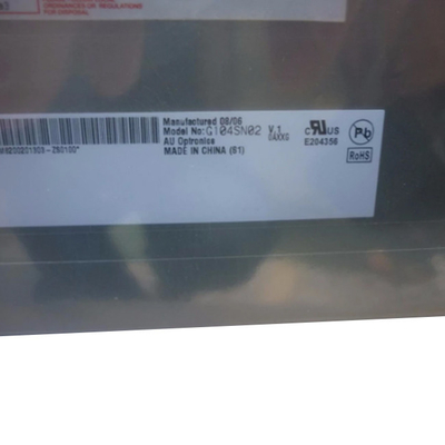 10.4 인치 800×600 G104SN02 V1 디스플레이 패널 TFT LCD 스크린 모듈