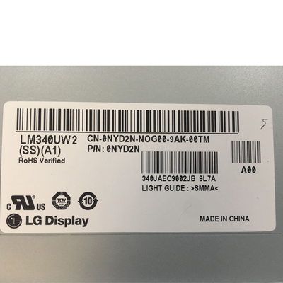34.0 인치 LCD는 새로운 원형 LM340UW2-SSA1을 드러냅니다