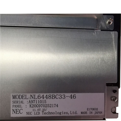산업적 디스플레이에 적합한 NL6448BC33-46 10.4 인치 LCD 모듈 640(RGB)×480
