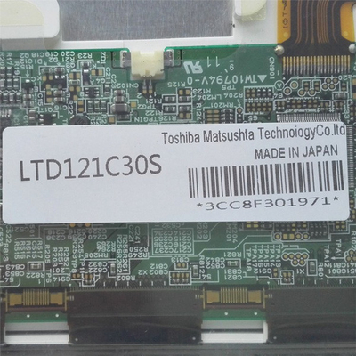 LTD121C30S 12.1 인치 ; 640*480 엘시디 판넬은 LTD121C30S LCD 스크린 디스플레이를 드러냅니다