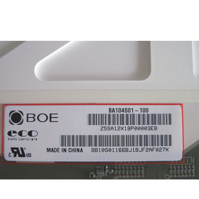 산업 TFT LCD 모듈 10.4 인치 BA104S01-100 800×600 BOE 디스플레이