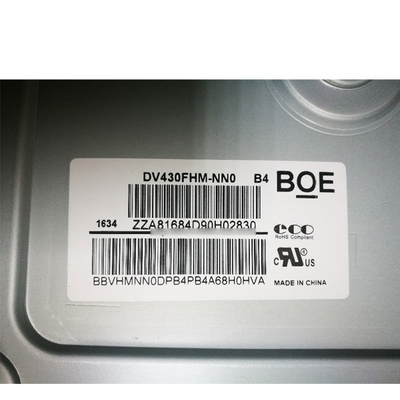 디지털 신호를 위한 BOE 43 인치 1920×1080 DV430FHM-NN0 LCD 스크린 디스플레이