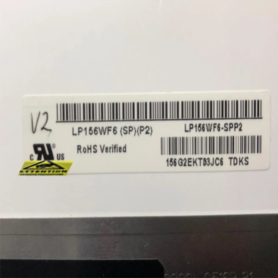 LG 노트북 대체 15.6 인치 LCD 노트북 스크린은 모니터 LP156WF6-SPP2를 이끌었습니다