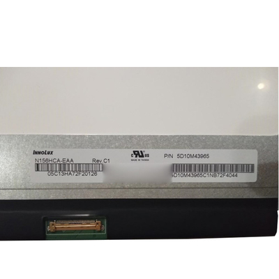 N156HCE-EAA LCD 랩탑 디스플레이 15.6 인치는 30 핀 EDP IPS 고정 헤드 디스크를 가늘게 합니다