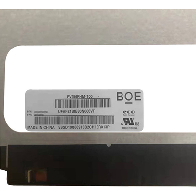 인더스트리얼을 위한 PV156FHM-T00 아주 새로운 BOE 15.6 인치 패널 1920*1080 TFT 디스플레이 전체 보기