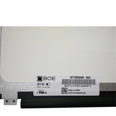 BOE 세로줄 15.6 LCD 패널 NT156WHM-N22 1366*768 LCD 노트북 화면