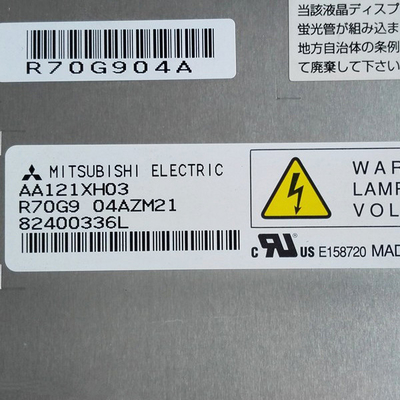 AA121XH03 고분고분한 본래 12.1 인치 CCFL TFT 산업 lcd 패널 105ppi LCD 디스플레이 화면 RoHS