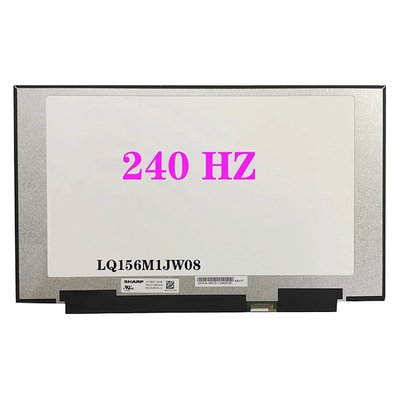샤프 LQ156M1JW08 15.6 인치 LCD 패널 1920*1080 141 PPI 대칭