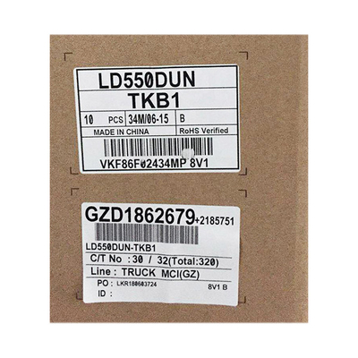 LD550DUN-TKB1 IPS LCD 디스플레이 55.0 인치 500nit 1920*1080 3.8mm DID LCD 비디오 벽