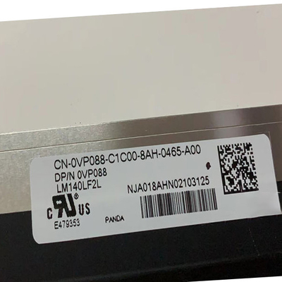 좁은 고정 헤드 디스크 EDP 30PIN 랩탑 LCD 스크린 무광택 팬더 LM140LF2L