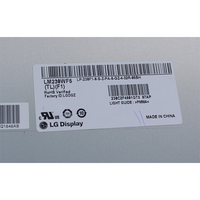 23은 아날로그 입출력 PC에 대해 30 핀 LVDS 고정 헤드 디스크 WLED LCD 모니터 72% NTSC LM230WF5-TLF11으로 조금씩 움직입니다