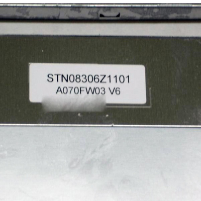 480x234 AUO 26 핀 7 인치 TFT LCD 디스플레이 A070FW03 V6 RGB 세로 스트라이프