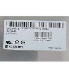 LG 디스플레이 LM270WR4-SSA1 27.0은 LCD 디스플레이 PC 모니터 화면 모듈 패널로 조금씩 움직입니다