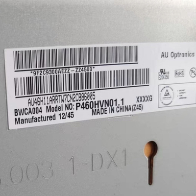 P460HVN01.1 51은 46.0 인치 Tft 화면 1920*1080 Tft LCD 모듈을 고정합니다