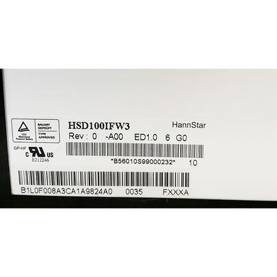HSD100IFW3-A00 10.1인치 넷북 PC용 LCD 화면 디스플레이 패널