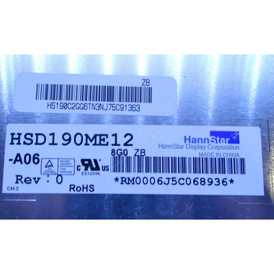 HSD190ME12-A06 19.0 인치 LCD 디스플레이 1280*1024 LVDS 30 핀 LCD 화면