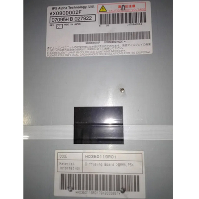 AX080D002F 32.0 인치 LCD 디스플레이 화면 IPS 알파