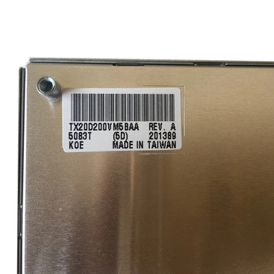 KOE 8.0 인치 TX20D200VM5BAA 고 밝기 LCD 패널