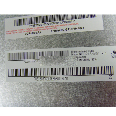 AUO M215HW01 V7 RGB 1920*1080 LCD 디스플레이 스크린