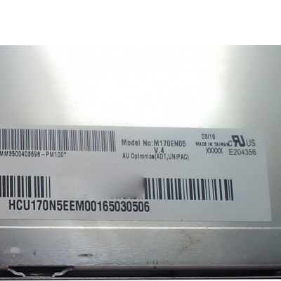 5.0V 타입 30핀 M170EN05 V4 AUO용 TFT LCD 패널