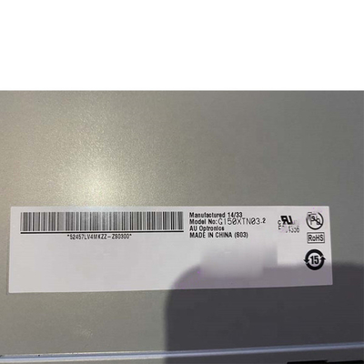G150XTN03.2 AUO용 15.0인치 85PPI LCD 디스플레이 화면