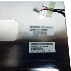 AUO C070FW03 V0 7.0 인치 30 핀 TFT LCD 스크린