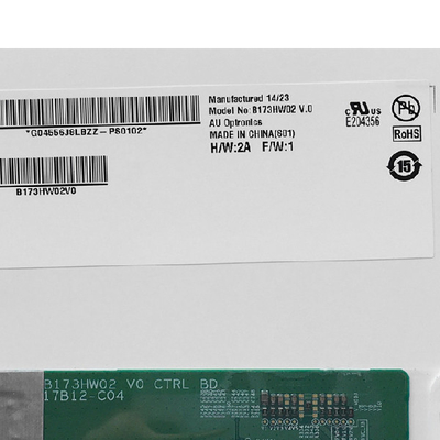 공급 B173HW02 V0 262K LED 드라이버와 LCD 디스플레이
