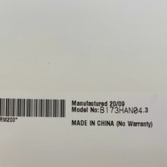 B173HAN04.3 크기 17.3인치 127PPI 16.7M LCD 화면