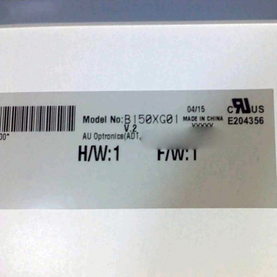 B150XG01 V2 15.0 인치 1024*768 LCD 디스플레이 TFT-LCD 스크린