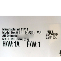 B141EW05 V4 14.1 인치 1280*800 TFT-LCD 스크린 LCD 디스플레이