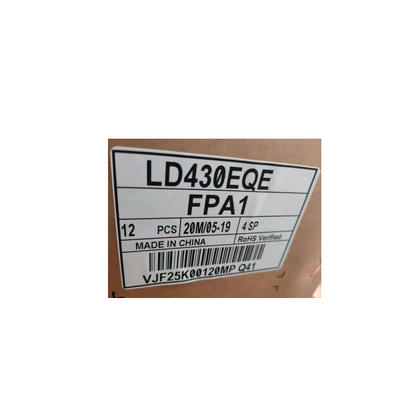 LD430EQE-FPA1 43.0 인치 60Hz LCD 패널