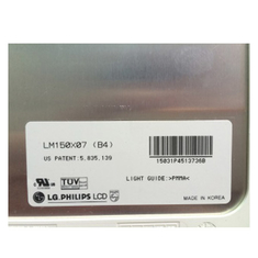 LM150X07-B4 15.0인치 LCD 패널 디스플레이 1024*768 화면