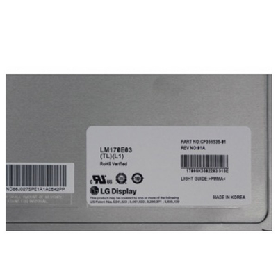 LM170E03-TLL1 17.0 인치 LVDS LCD 모듈 1280*1024 LCD 화면