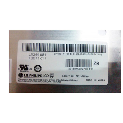 LM201W01-B6K1 20.1 인치 1680*1050 TFT LCD 디스플레이 모듈
