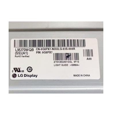 LM270WQB-SSA1 27.0 인치 LCD 화면 모듈 2K 240hz IPS AW2721D