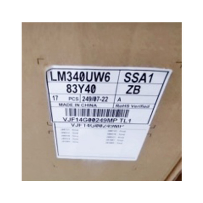 LG 디스플레이용 LM340UW6-SSA1 34.0 인치 3440*1440 LCD 패널 모듈