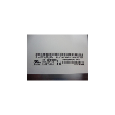 LP140WF5-SPB3 14.0 인치 IPS LCD 디스플레이 레노보 T480 T480S T470 T470S