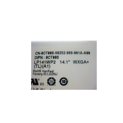 LP141WP2-TLA1 14.1 인치 1440*900 LCD 스크린 컴퓨터용 디스플레이