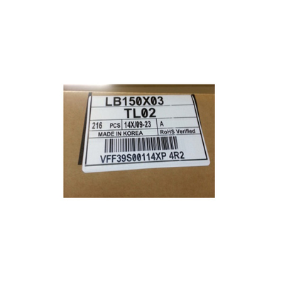 LB150X03-TL02 15.0 인치 1024*768 LVDS 30pin LCD 화면