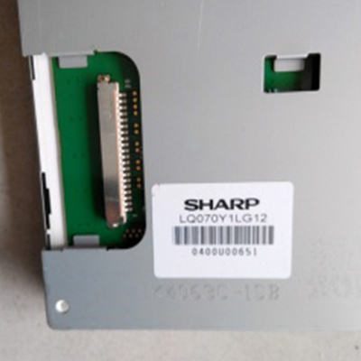 원본 LQ070Y1LG12 800*480 350 cd/m2 LCD LVDS 화면