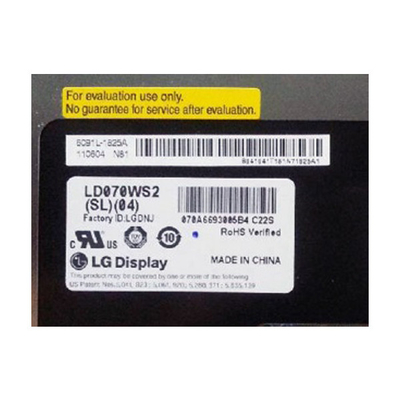 LD070WS2-SL04 7.0 인치 800: 1 LCD 화면