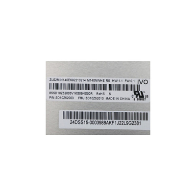 14.0 인치 TFT LCD 패널 2240 * 1400 M140NWHE R0 a-Si TFT-LCD 패널