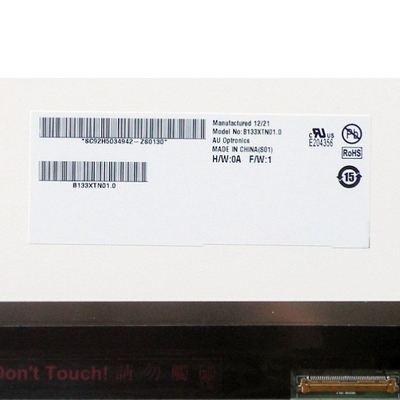 13.3 레노버 U310 터치 스크린을 위한 인치 LCD 노트북 스크린 B133XTN01.0