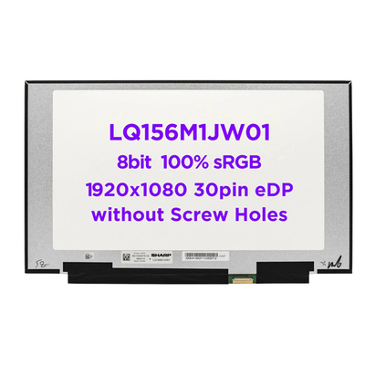 좋은 가격 날카로운 세로 줄무늬 15.6 인치 LCD 창 LQ156M1JW01 노트북 화면 온라인으로