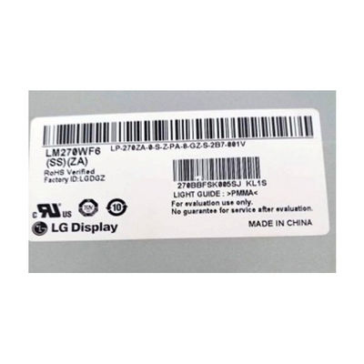 좋은 가격 LM270WF6-SSZA 27.0 인치 1920*1080 LCD 패널 디스플레이 온라인으로
