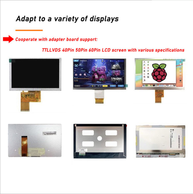 좋은 가격 HDMI VGA AV 50핀 LCD 드라이버 보드 800x480 IPS 온라인으로