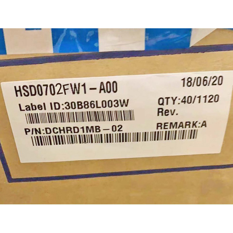 7.0 넷북 PC에 대해 11024*600 액정 표시 장치 화면 디스플레이 HSD0702FW1-A00으로 조금씩 움직이세요