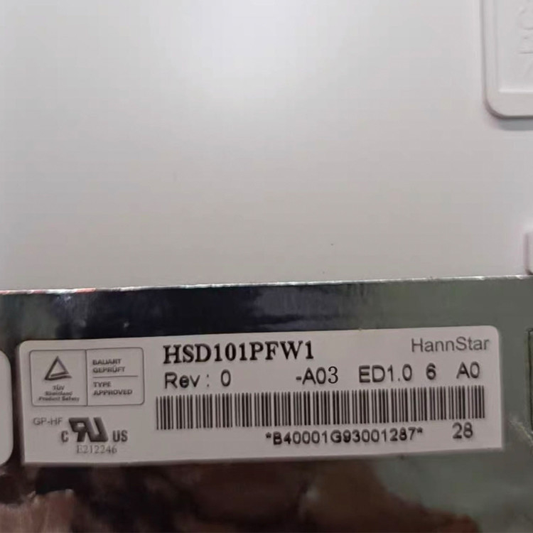 HSD101PFW1-A03 LCD 디스플레이 10.1 인치 TFT LCD 패널 1024 * 576 30 핀 LCD 화면 모듈